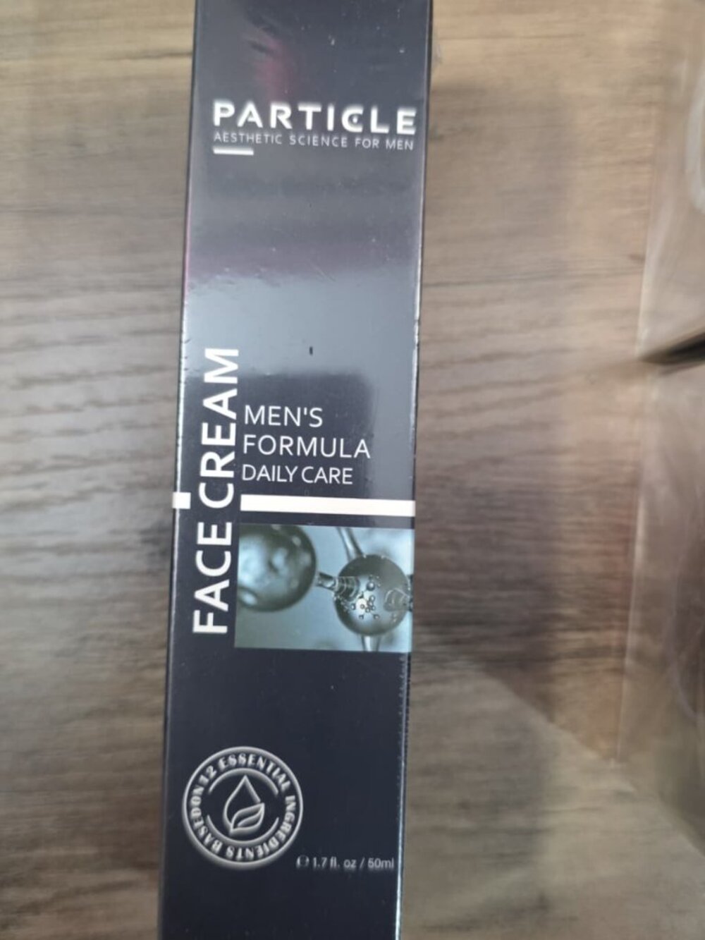 Particle Face Cream Men's Formula Daily Care 1.7 fl oz 50ml Aesthetic Science
